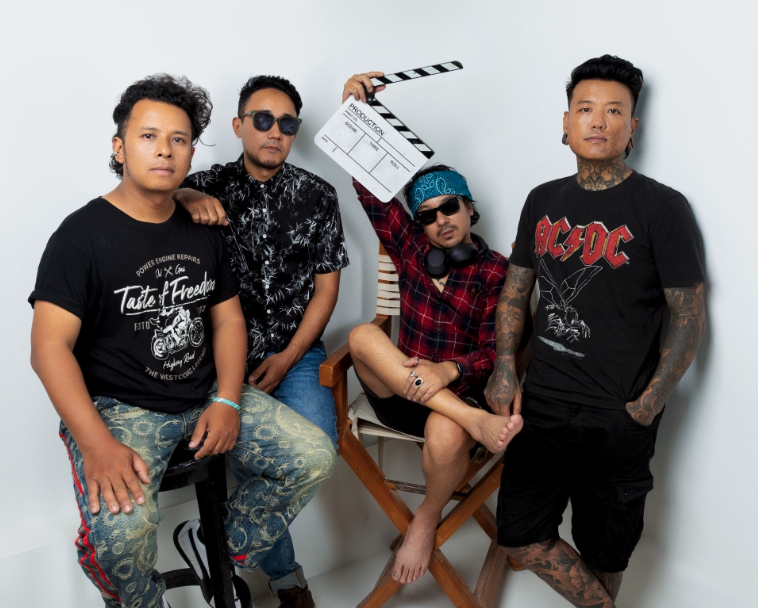 Sabin Rai and The Pharaoh band portrait